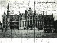 Bruges - グラン・プラスの停止する記憶