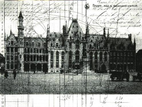 Bruges - グラン・プラスの停止する記憶